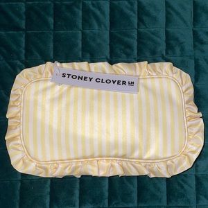 NWT Stoney Clover Lane Ruffle Small Pouch